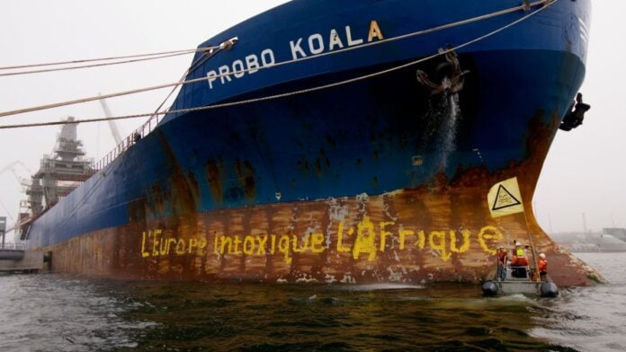 Le Probo Koala © Greenpeace Christian Åsl Le Probo Koala © Greenpeace Christian Åsl