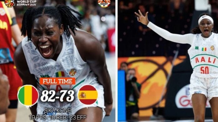 Mali basket féminin avec Sika Koné