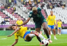 Mondial U20 féminin : la Colombie brise le rêve des Falconets en quart de finale (1-0) Mondial U20 féminin : la Colombie brise le rêve des Falconets en quart de finale (1-0)