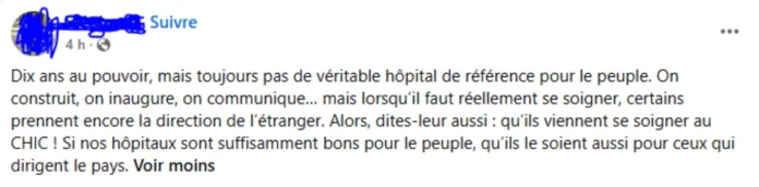 Réaction Internaute