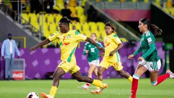 Mondial féminin U20 : le Bénin arrache le nul au Mexique grâce à un doublé de Romaine Gandonou