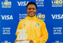 Mondial féminin U20 : Romaine Gandonou, l’Amazone béninoise que la FIFA n’avait pas vue venir Mondial féminin U20 : Romaine Gandonou, l’Amazone béninoise que la FIFA n’avait pas vue venir