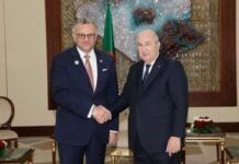 Sahara occidental : pourquoi Washington ne peut plus contourner Alger Abdelmadjid Tebboune et Massad Boulos : rencontre officielle à Alger.