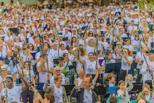 Une autre vue desclarinettistes à Châtellerault
