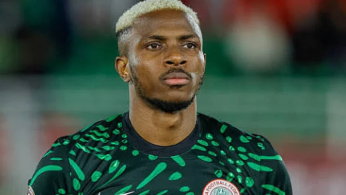 Victor Osimhen Nigeria : Victor Osimhen forfait pour les deux premiers matchs des éliminatoires de la CAN 2027