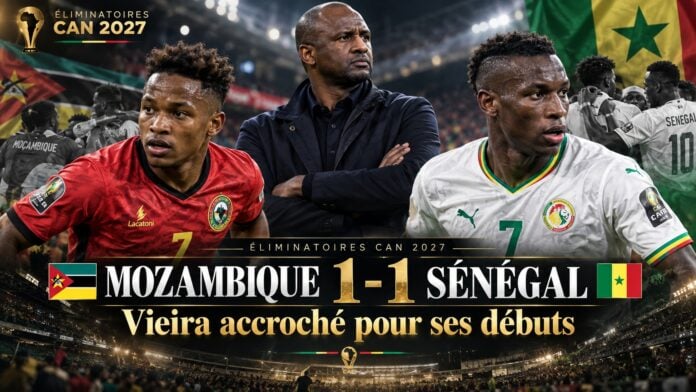 Patrick Vieira accroché pour sa première à la tête du Sénégal