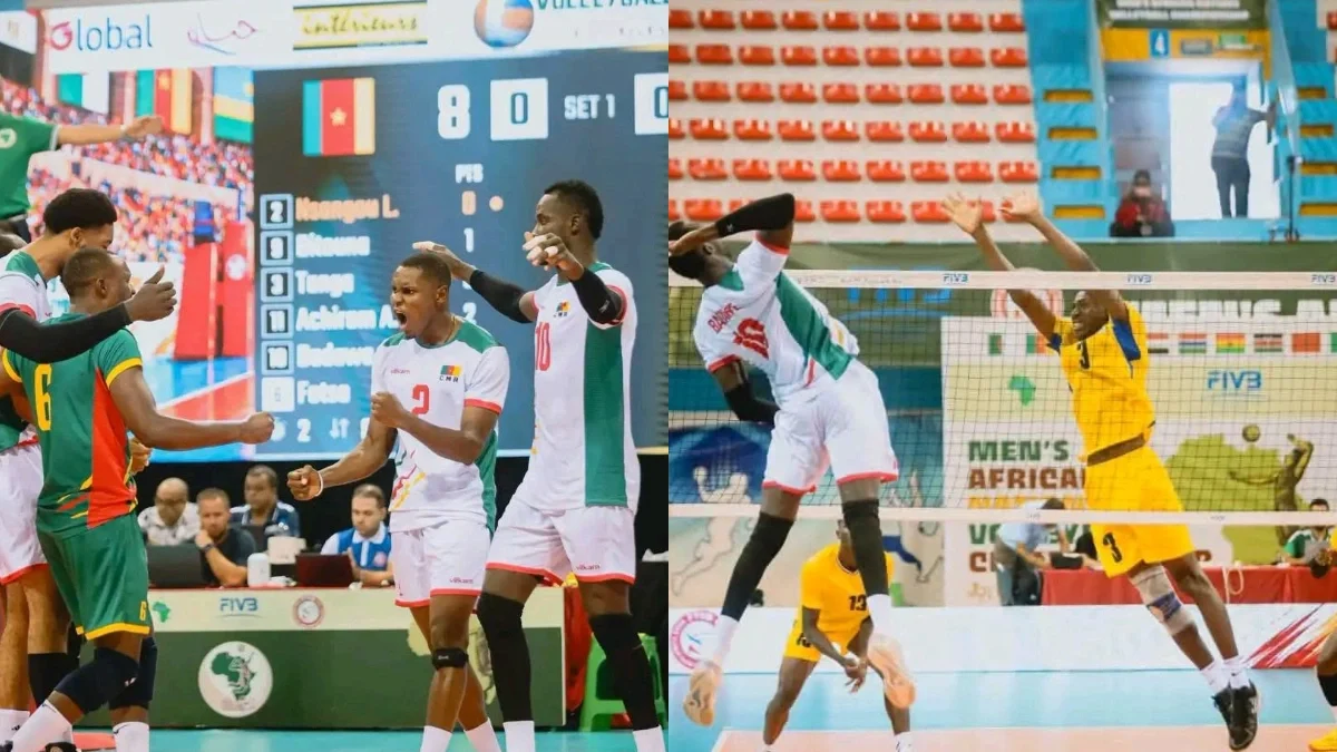 Championnat d’Afrique de volleyball : le Cameroun arrache sa qualification en demi-finale face au Ghana