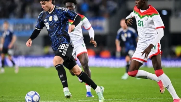 Argentine-Burkina Faso : une équipe de fortune battue 7-0 par l’Albiceleste