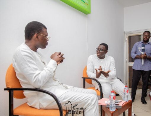 Avec le Professeur Joseph Djogbénou