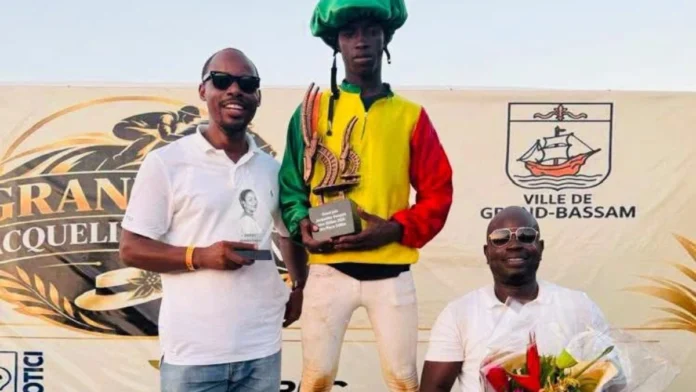Ibrahim Dicko lauréat du grand prix international Jacqueline Ouégnin Équitation : le Bénin décroche l’or au Grand Prix international Jacqueline Ouégnin en Côte d’Ivoire