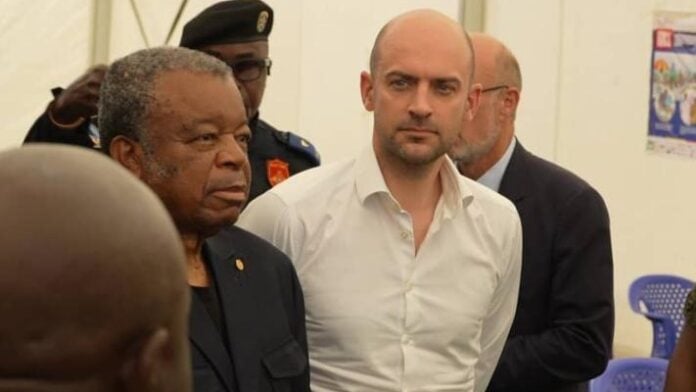 Jean-Noël Barrot et Jean-Jacques Muyembe, à Bunia, ce samedi 3 octobre 2026 Jean-Noël Barrot et Jean-Jacques Muyembe, à Bunia, ce samedi 3 octobre 2026