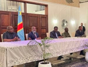 Joseph Kabila et les autres responsables du FRN