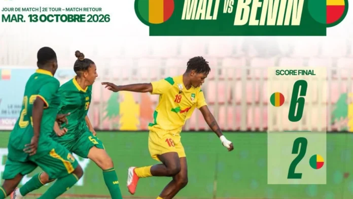 Mali - Bénin Qualifs JO 2028 : les Amazones s’effondrent à Bamako 6-2
