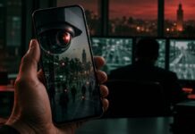 Pegasus, téléphones piégés : Amnesty expose la DGST marocaine Illustration de la surveillance numérique au Maroc par téléphone et caméras.