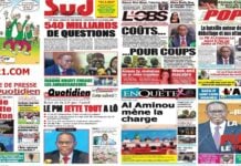Revue de presse Sénégal du 26 octobre 2026 : le PM Al Aminou Lo face à Pastef après le rejet de la LFR Revue de presse au Sénégal