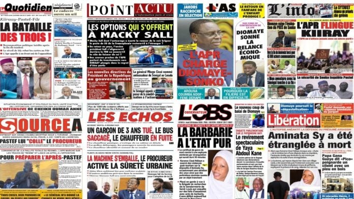 La revue de presse du 29 octobre 2026