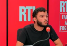 Acte III de la mobilisation lycéenne : Ryad Rani, un syndicaliste franco-algérien sous pression Ryad Rani, président franco-algérien de l'Union syndicale lycéenne, sur RTL mercredi 30 septembre - Capture d'écran RTL