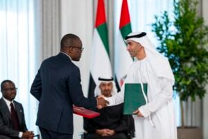 Thani Al Zeyoudi et Olushegun Adjadi Bakari